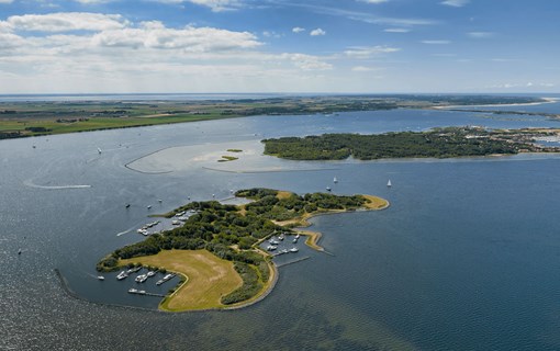 Luchtfoto Grevelingenmeer Zeeland