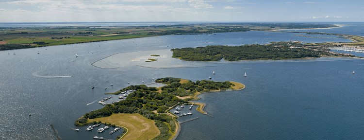 Luchtfoto Grevelingenmeer Zeeland