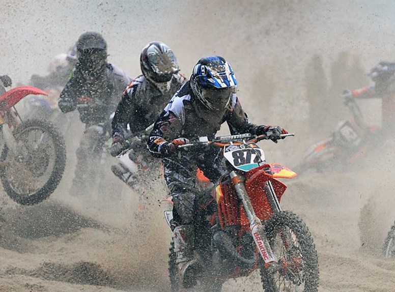 Sportevenement StrandCross Motorcross in Vlissingen