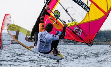 DAM-X evenement kitesurfen in Zeeland