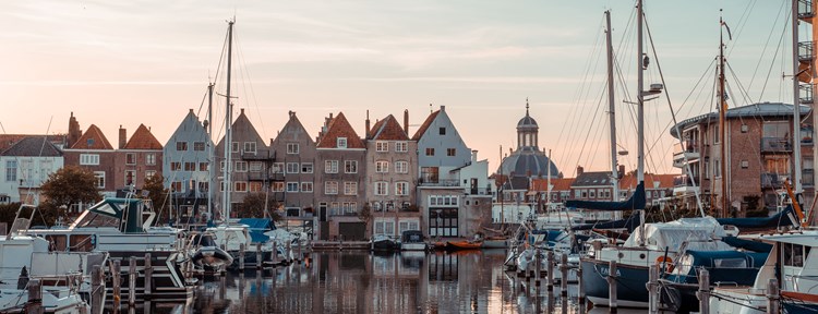 Monumental capital city of Zeeland