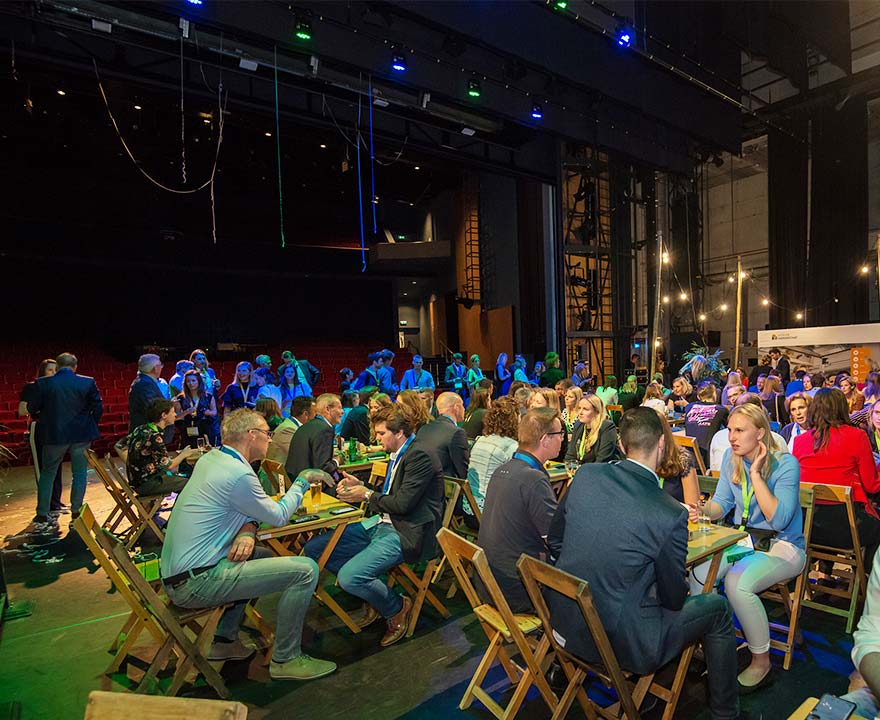 Netwerken in Zeeland tijdens het Roetsjbaan evenement