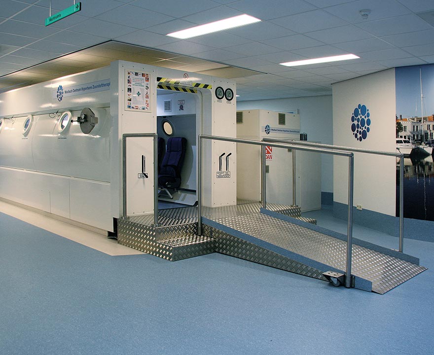 Zuurstofcabine Medisch Centrum Hyperbare Zuurstoftherapie Goes