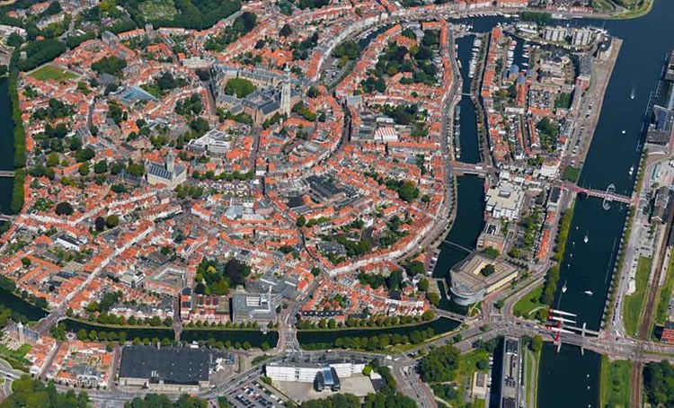 Luchtfoto Middelburg