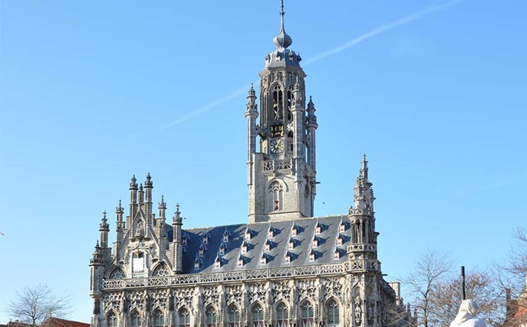 Oude Stadhuis in Middelburg