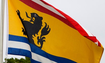 vlag van de regio Zeeuws-Vlaanderen