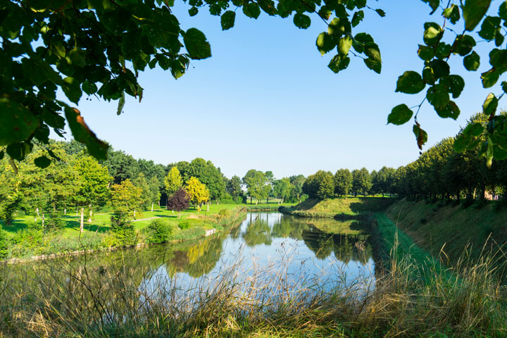 Stadswallen in Hulst
