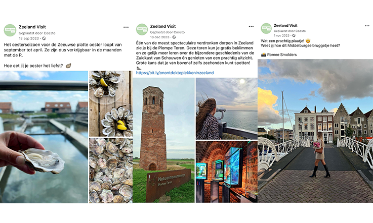 Visit collage social trendanalyse