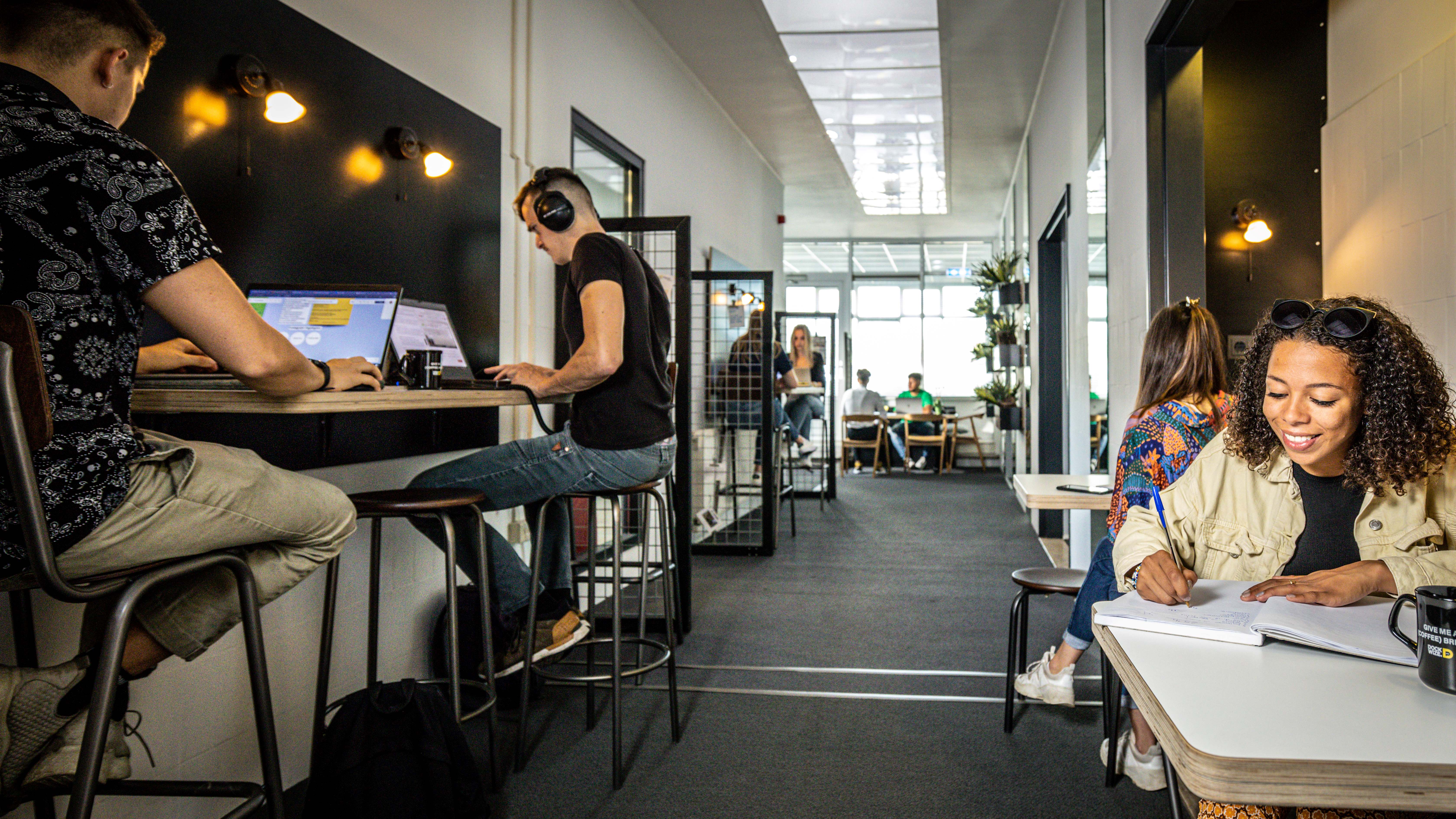 Vergaderruimte bij Dockwize in Vlissingen