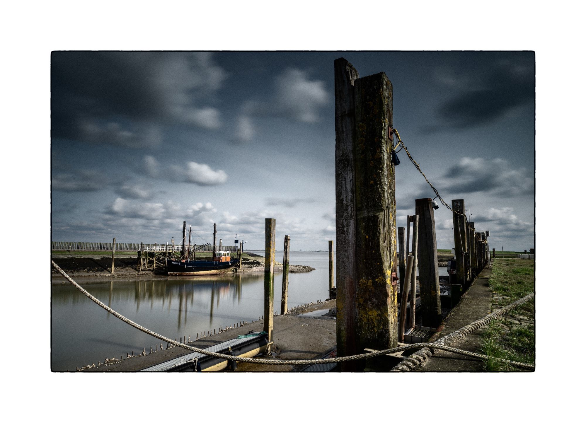 Foto Freddy Dirickx uit expositie Zeeland en de kracht van het water