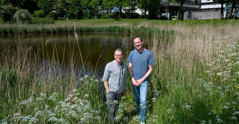 Eugene de Kok en Jouke Heringa