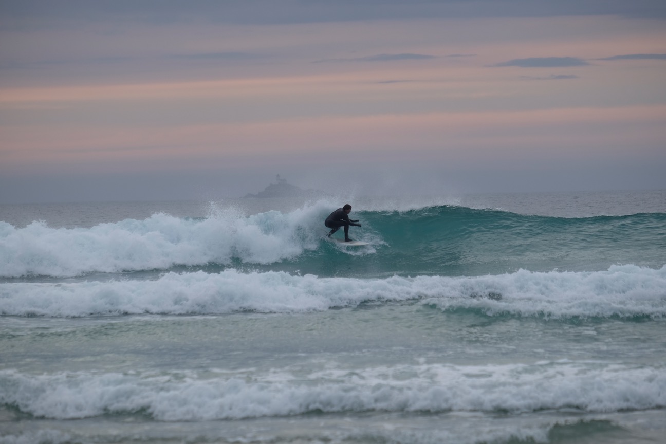 Golfsurfen in Bretagne